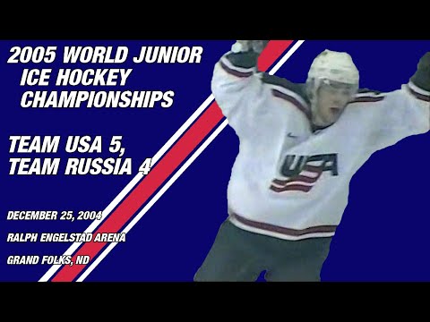 United States vs. Russia: 2005 World Junior Ice Hockey Championship Preliminary Round