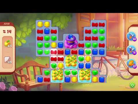 Homescapes Level 3258 (No boosters) / Уровень 3258 (Без бустеров) 23.12.2022