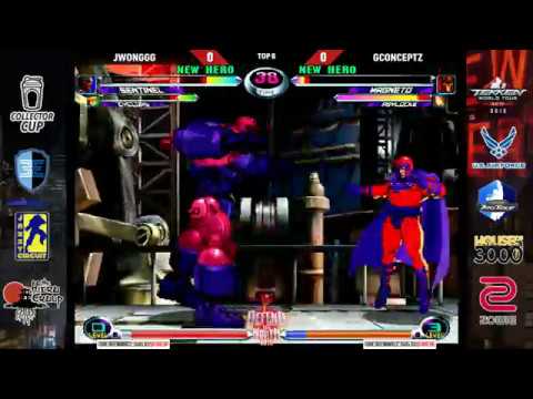 Marvel vs Capcom 2 Tournament Top 8 Finals ft. Justin Wong, Chris Matrix - Defend the North 2019