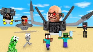 Minecraft Mobs : TOILET SEASON 1 ALL EPISODE - Minecraft Animation