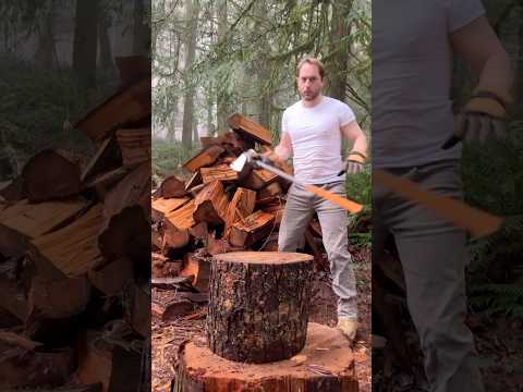 🛠️ Why the Fiskars Maul Is the Best Tool for Splitting Firewood #firewood