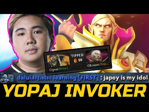 YOPAJ IS MY IDOL INVOKER MID - FORCE STAFF + LINKEN CORE BUILD DOTA 2