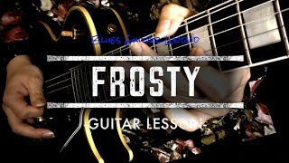 Albert Collins - How to play “Frosty” Guitar Solo (Intro)