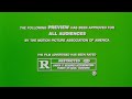 MPAA Preview Rating Screen R Universal Pictures Mutual Film Company 1999