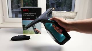Test: AEG WX7 Fensterreiniger / Akku-Fenster-Sauger