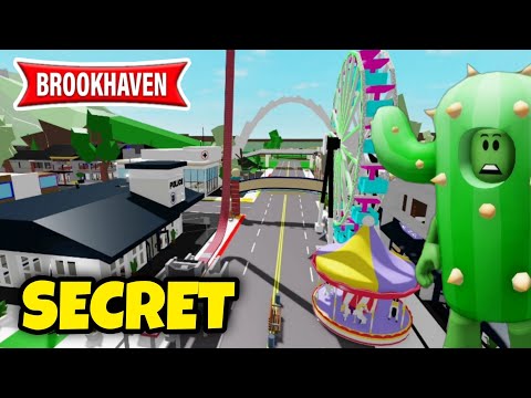 CACTUS ET LE PARC D'ATTRACTION DE BROOKHAVEN (SECRET) ! ROBLOX - BROOKHAVEN RP