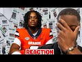 Reacting To Toosii S Football Highlights Official Syracuse Offer I WASNT IMPRESSED