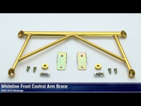 Mustang Whiteline Front Control Arm Brace (05-10 All) - Review