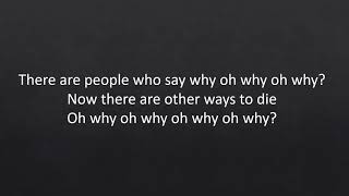 Clap Your Hands Say Yeah - Upon this Tidal Wave of Young Blood (with lyrics)