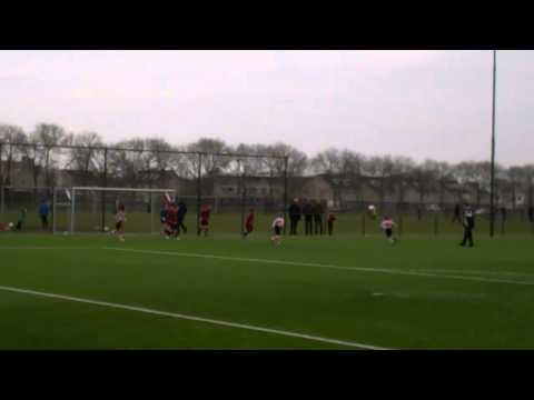 OJC E1 - PSV E1  26 februari 2011