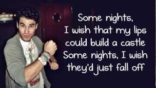 Glee - Some Nights (Read discription!) (Lyrics)