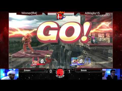 AlMajlis15: Zolain (Mario) vs Snick (Ryu) - WR4