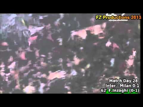 Serie A 2002-2003, day 28 Inter - Milan 0-1 (F.Inzaghi goal)