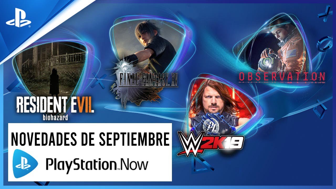 Resident Evil 7 y Final Fantasy XV encabezan las novedades de PS Now en septiembre