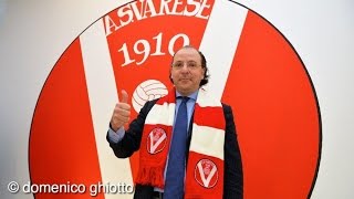 preview picture of video 'Pierpaolo Cassarà è il nuovo Presidente dell' A.S. Varese 1910'