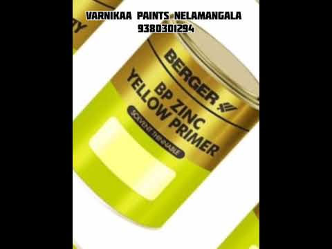 Berger BP Zinc Yellow Primer video by Varnikaa Paints