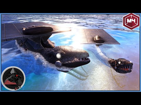 ARK Anborn - Der STÄRKSTE Unterwasserdino? ALPHA MOSA zähmen! Champion Dinos unter der ERDE? 😂