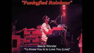 Stevie Wonder - To Know You Is to Love You (Live at the Rainbow Theater)