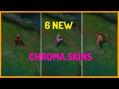 Blood Moon Pyke Chroma Skins - Pre Release -