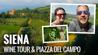 SIENA. Explore OLD TOWN and the TUSCAN WINE COUNTRY in MONTALCINO, ITALY
