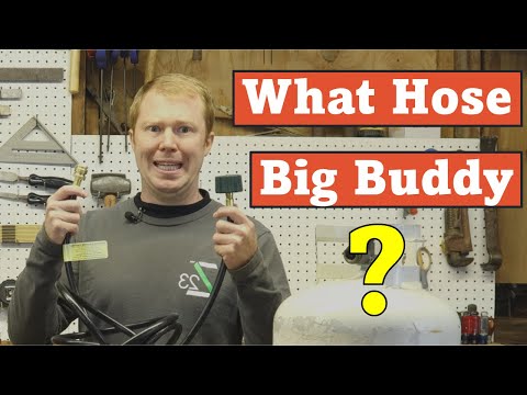 Best Hose for Big Buddy Mr. Heater, No Filters