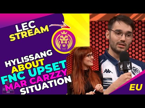 MAD Hylissang About FNC Upset and MAD Carzzy Situation 🤔