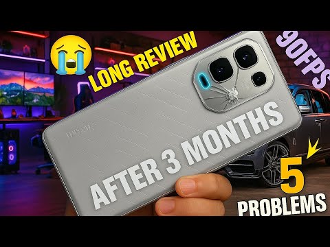 Infinix NOTE 50S 5G+ review after 3 months. 5 major problems 😭 gaming test and video test included.