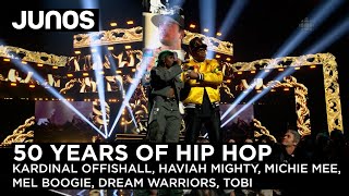 Kardinal Offishall, Haviah Mighty and more celebrate 50 years of hip hop | 2023 Juno Awards