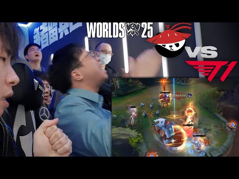 AL's Reaction to T1 Magic Destroying LPL's Hope Once Again | LPL Documntary Worlds 2025 Quarterfinal