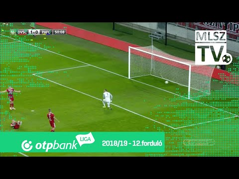 Kiss Tamás gólja a DVSC - Puskás Akadémia FC mérkőzésen