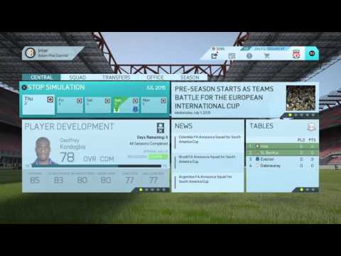 FIFA 16 Inter Milan Career Mode - THE BEGINNING! #1