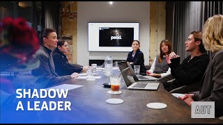 AUT's 2024 Shadow a Leader programme  – connecting students with industry