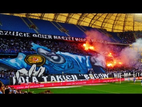 Lech Poznań 1:0 Wisła Kraków 04.05.2013 Doping