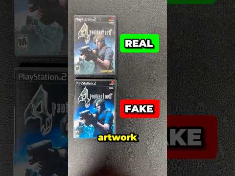 This Resident Evil 4 copy is extremely fake…