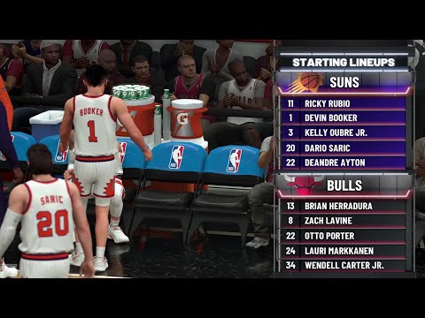 CHI Bulls vs PHX Suns | NBA 2K20 My Career Ep.67 Game 58 | 02.20.20