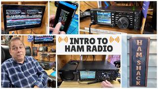 Detailed Ham Shack Tour & Introduction to Ham Radio