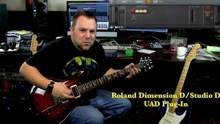 Video thumbnail for Roland Dimension D/Studio D Chorus (UAD Plug-In) by Cryptic Mask Guitar