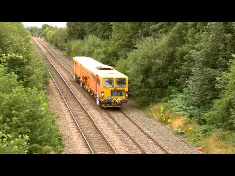 Connahs Quay Deeside 13.8.2013 - Colas Rail Tamper vehicle