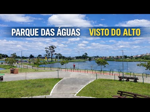 🏆 Parque das Águas de Pinhais Visto do Alto | Drone 4K