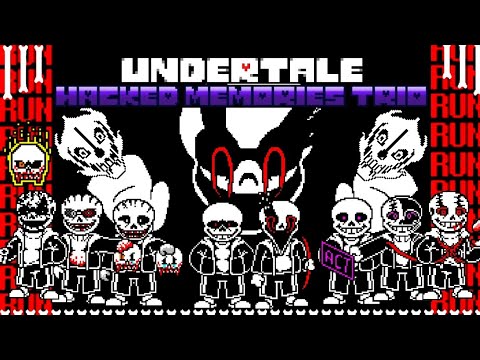 Undertale | Hacked Memories Trio | Phases 1-3 | Battle Animation