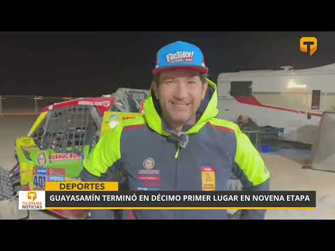 Guayasamín terminó en décimo primer lugar en novena etapa