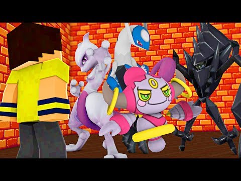 Minecraft: Pokemon Dispute - CHOOSING PSYCHIC TYPE LEGENDA