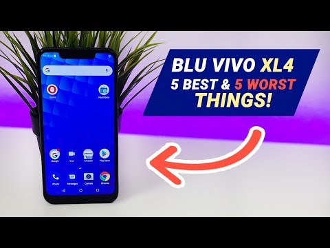 BLU Vivo XL4 - 5 Best and 5 Worst Things!