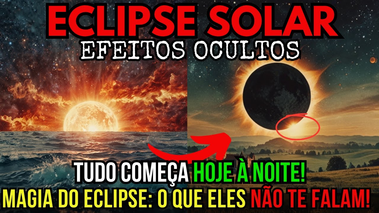 7 Sinais Estranhos que Você Sentirá ANTES do Eclipse Solar!