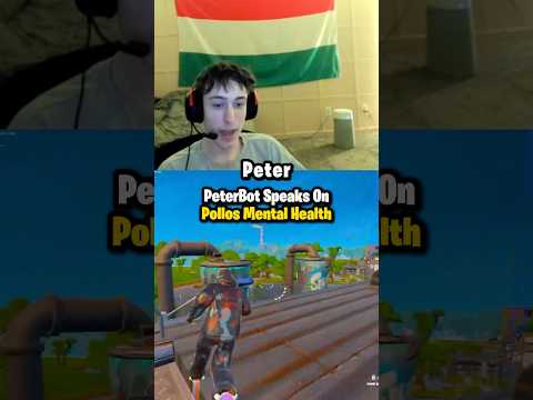 Pollo Was Depressed After FNCS 😞 #peterbot #fortnite #trending