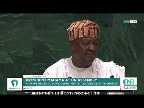 Mahama at UNGA 81: Developed Countries Must Honour Climate Finance Pledges