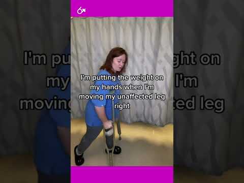 3-Point Crutch Gait: Clinical Skills SHORT | @LevelUpRN