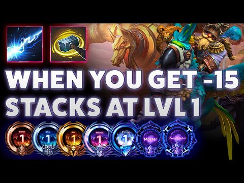 Falstad Gust - WHEN YOU GET -15 STACKS AT LEVEL 1 - B2GM Season 1 2024