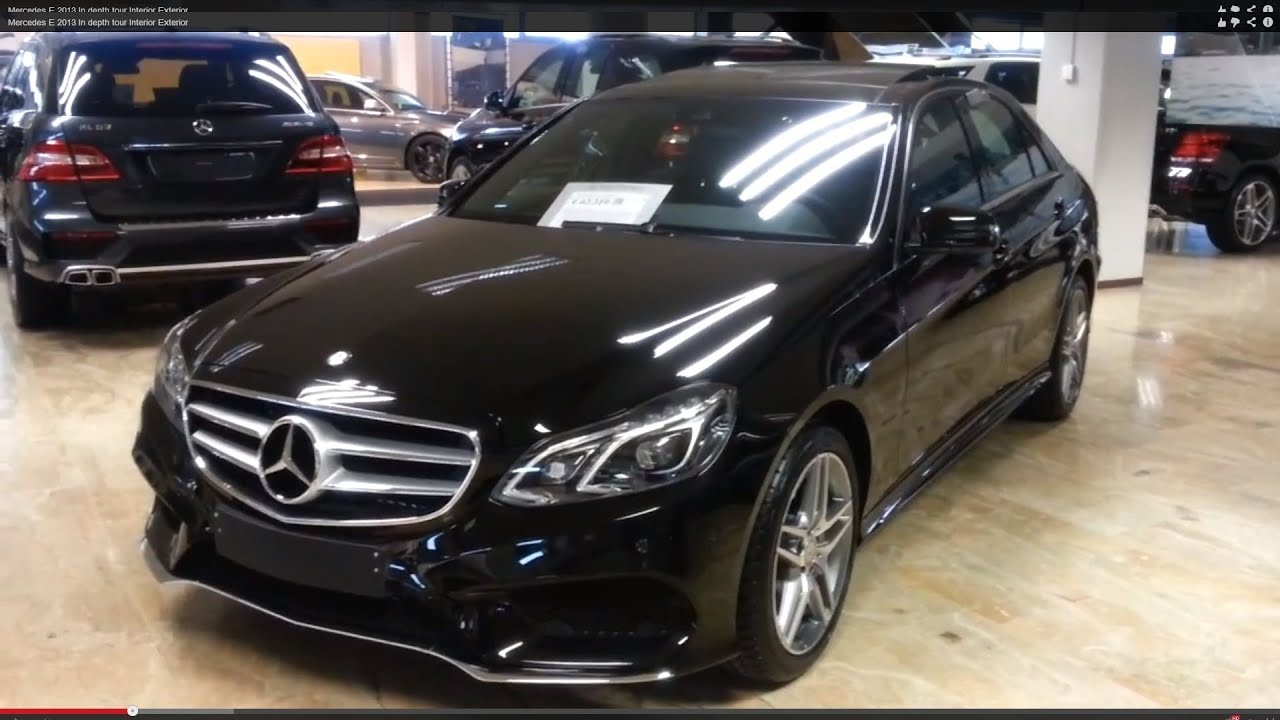 Mercedes-Benz E Class 2015 In Depth Review Interior Exterior