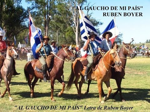 RUBEN BOYER-  AL GAUCHO DE MI PAIS